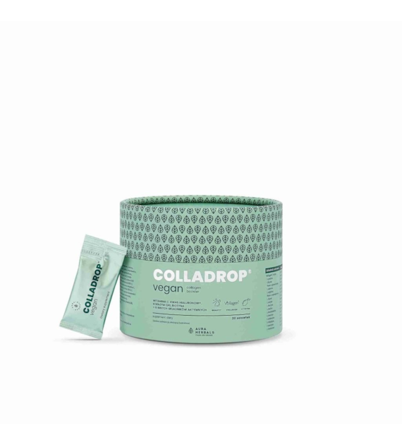 AURA HERBALS Colladrop® Vegan, collagen booster Vollagen® 2000 mg, saszetki (30 szt.)