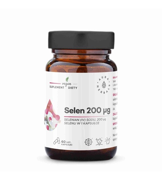 AURA HERBALS Selenium 200 µg (60 caps.)