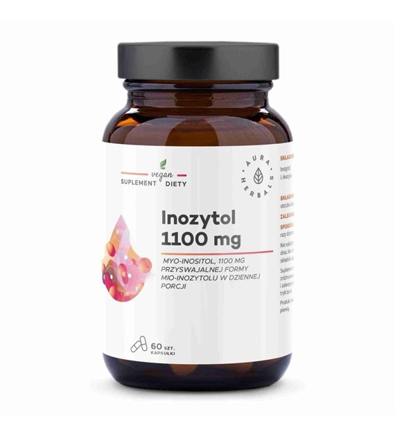 AURA HERBALS Inositol 1100 mg (60 caps.)