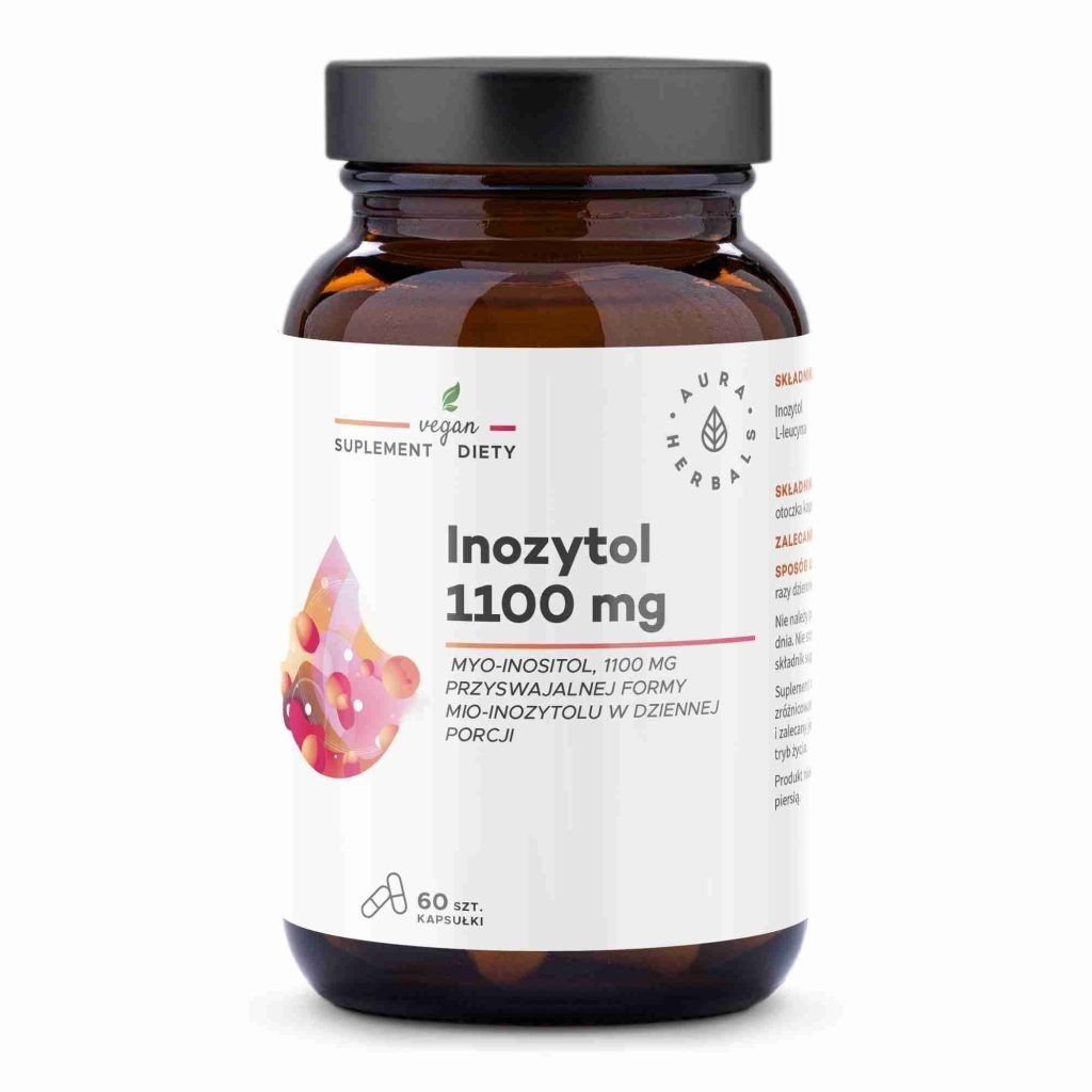 AURA HERBALS Inozytol 1100 mg (60 kaps.)