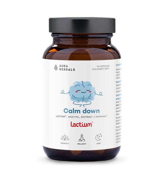 AURA HERBALS Calm down Lactium® (60 kaps.)