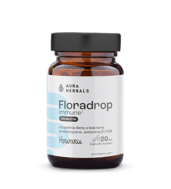 AURA HERBALS Floradrop immune, probiotic (20 caps.)