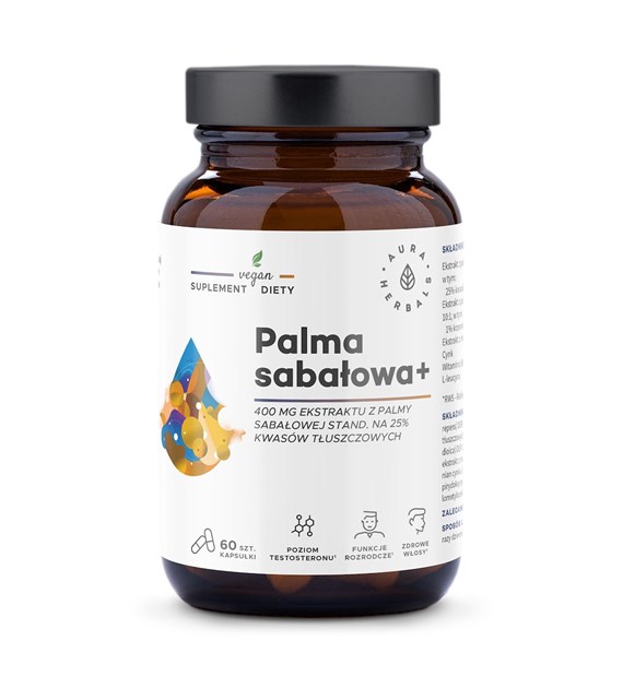 AURA HERBALS Sabal Palm 400 mg (60 caps)