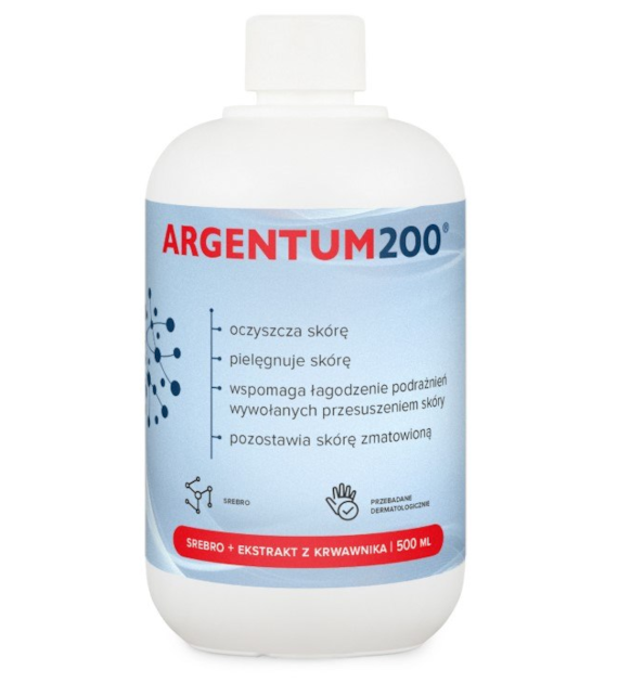AURA HERBALS Srebro Argentum200, Tonik (500 ml)