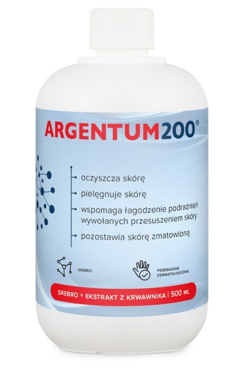 AURA HERBALS Srebro Argentum200, Tonik (500 ml)