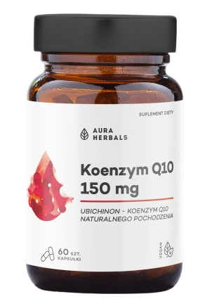 AURA HERBALS Koenzym Q10 150 mg (60 kaps.)
