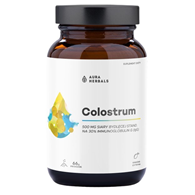 AURA HERBALS Colostrum 500 mg, kwaśna cytryna (66 g)