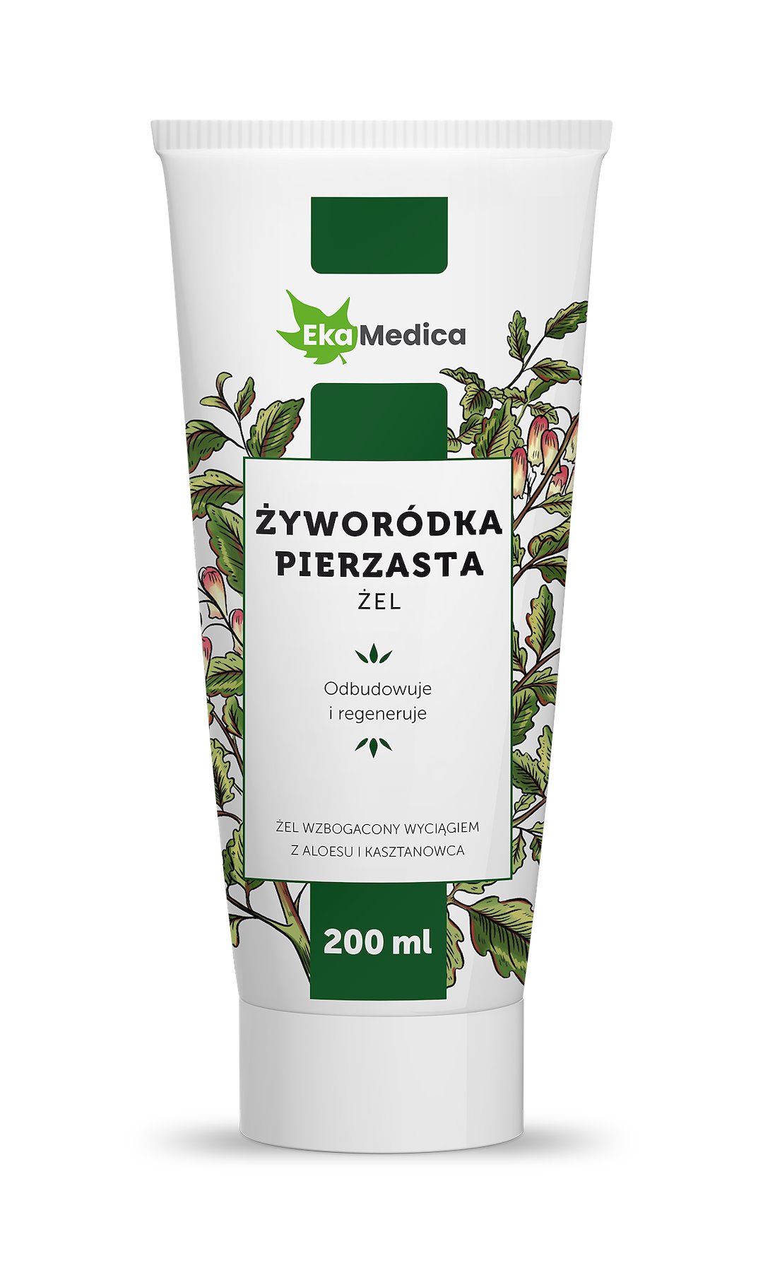 EKAMEDICA Żel z żyworódki + aloes (200 ml)
