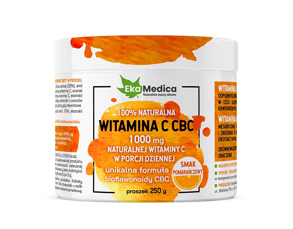 EKAMEDICA Naturalna Witamina C CBC (250 g)