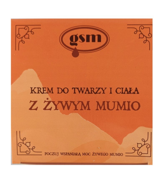 GSM MUMIO Krem do Twarzy i Ciała z Żywym Mumio (200 ml)
