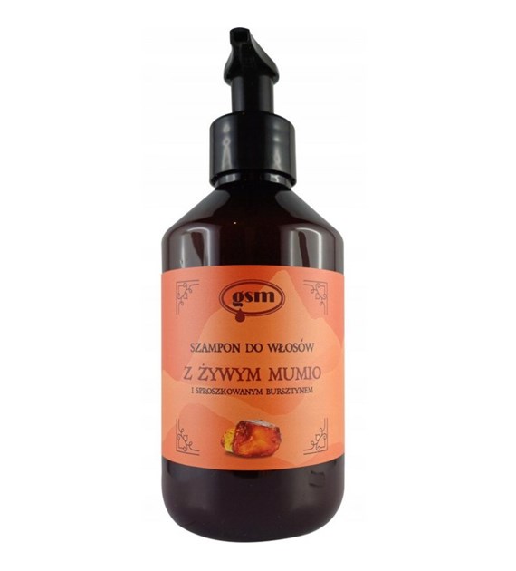 GSM Hair shampoo with with Living Mumio (300 ml / 10.6 fl.oz)