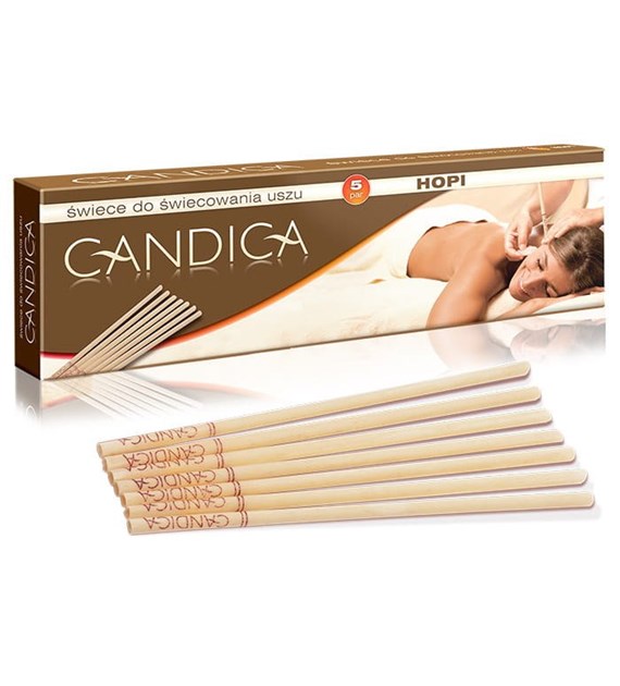 AURA HERBALS HOPI ear candles (5 pairs)