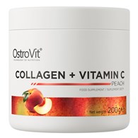 OSTROVIT Kolagen + Witamina C - smak brzoskwiniowy (200 g)