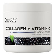 OSTROVIT Kolagen + Witamina C - smak czarnej porzeczki (200 g)