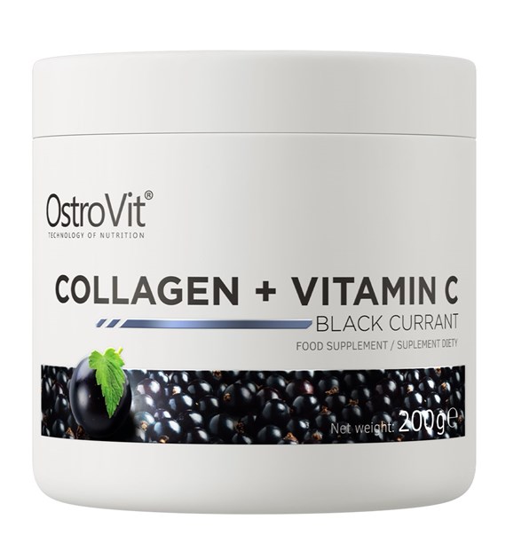 OSTROVIT Collagen + Vitamin C  black currant (200 g)