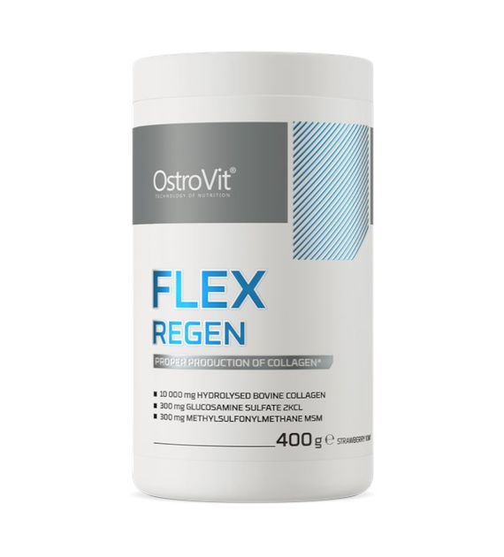 OSTROVIT Flex Regen - smak truskawka-kiwi (400 g)