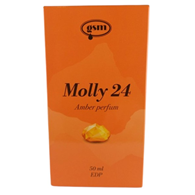 GSM MUMIO Bursztynowe Perfumy Damskie MOLLY 24 - Soleil (50 ml)