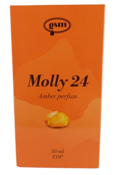 GSM MUMIO Bursztynowe Perfumy Damskie MOLLY 24 - Soleil (50 ml)