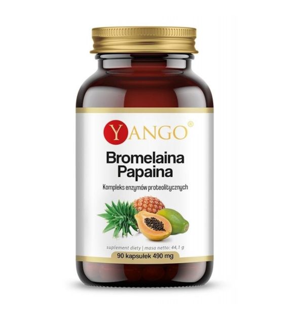 YANGO Bromelain + Papain (90 caps)