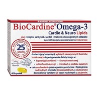 MARINEX BioCardine Omega-3 Cardio & Neuro Lipids (60 kaps.)