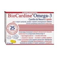 MARINEX BioCardine Omega-3 Cardio & Neuro Lipids (60 kaps.)