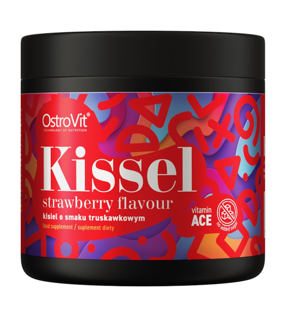OSTROVIT Kissel strawberry flavour - Kisiel truskawkowy (200 g)