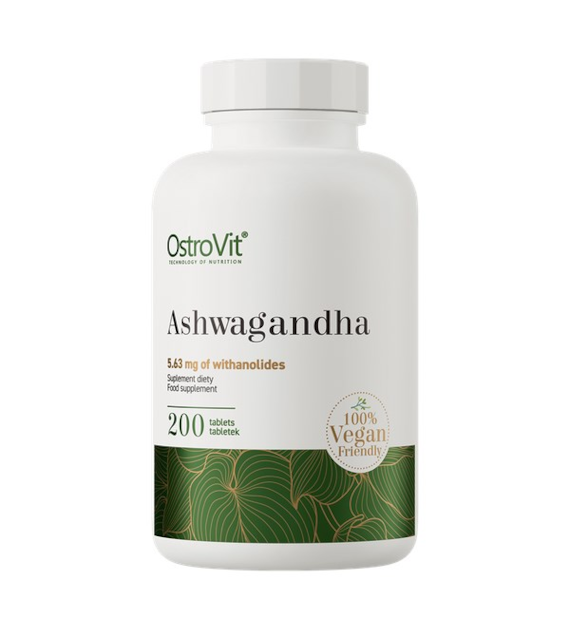 OSTROVIT Ashwagandha 375 mg VEGE (200 tabl.)
