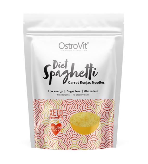 OSTROVIT Diet Spaghetti Carrot Konjac Noodles (400 g)