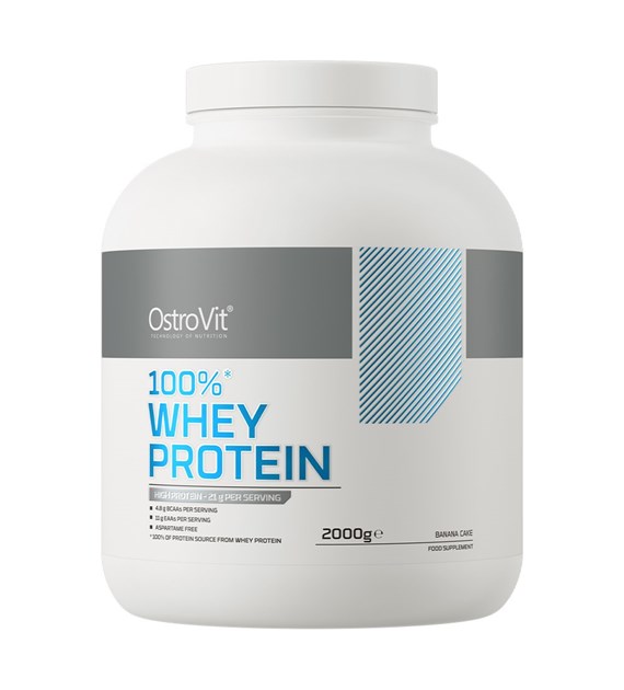 OSTROVIT 100% Whey Protein  banana cake (2000 g)