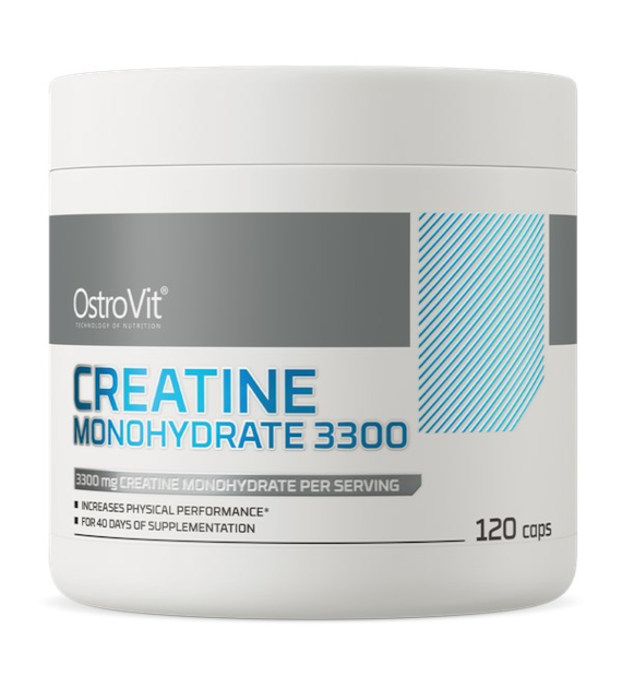 OSTROVIT Monohydrat Kreatyny 3300 mg (120 kaps.)