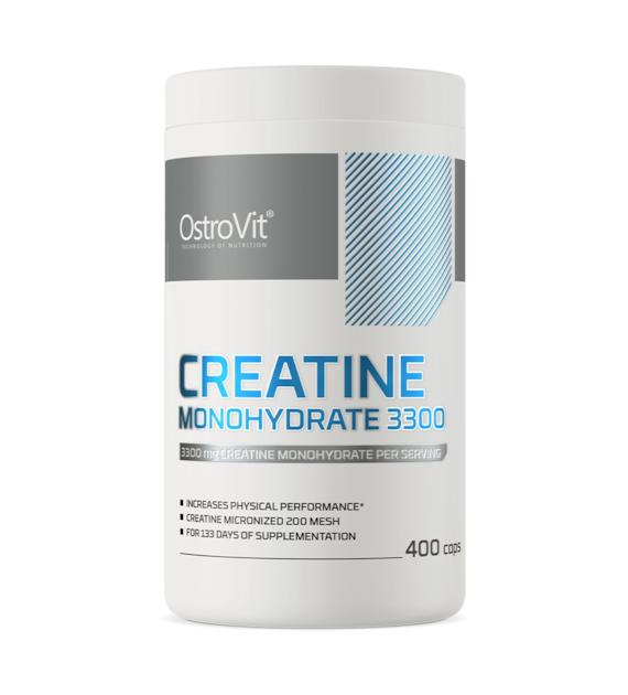 OSTROVIT Monohydrat Kreatyny 3300 mg (400 kaps.)