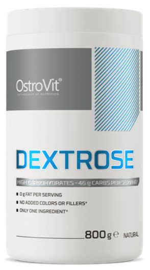 OSTROVIT Dextrose - Dekstroza naturalny cukier prosty (800 g)