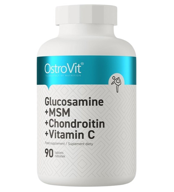 OSTROVIT Glucosamine + MSM + Chondroitin + Vitamin C (90 tabs)