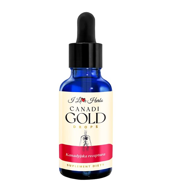 I LOVE HERRBS - CANADI Gold Drops KANADYJSKA RECEPTURA (100 ml)