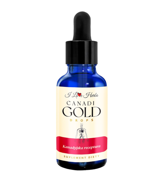 I LOVE HERRBS - CANADI Gold Drops KANADYJSKA RECEPTURA (50 ml)