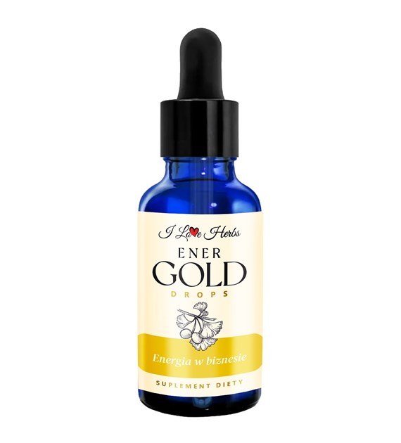 I LOVE HERRBS - ENER Gold Drops ENERGIA W BIZNESIE (50 ml)