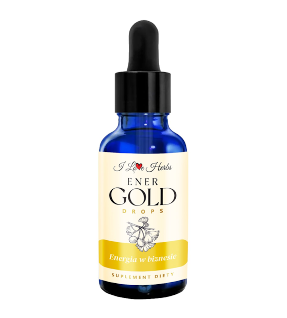 I LOVE HERRBS - ENER Gold Drops ENERGIA W BIZNESIE (50 ml)