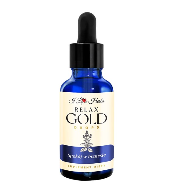 I LOVE HERRBS - RELAX Gold Drops SPOKÓJ W BIZNESIE (50 ml)