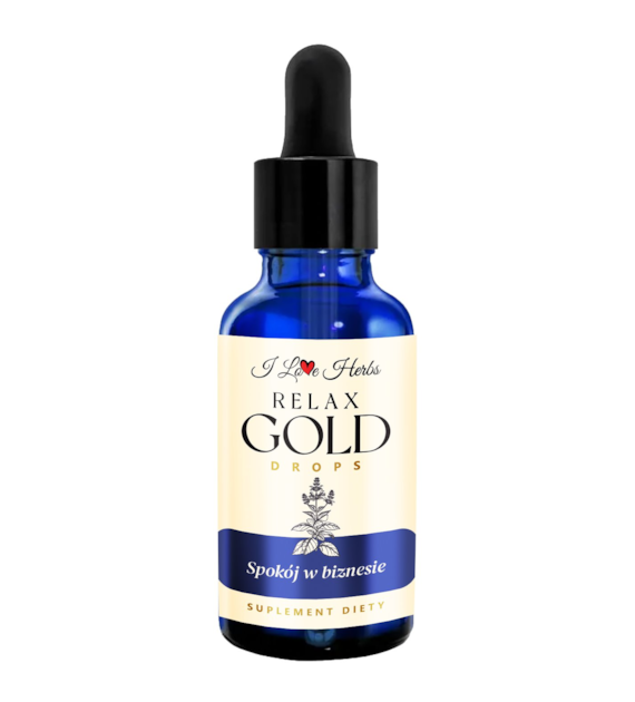 I LOVE HERRBS - RELAX Gold Drops SPOKÓJ W BIZNESIE (50 ml)