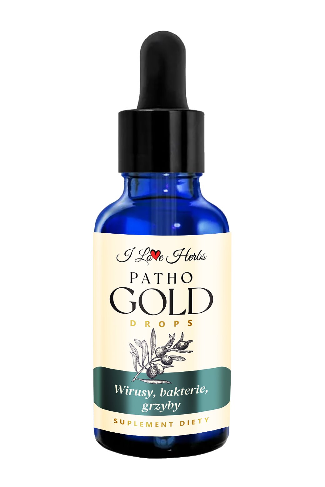 I LOVE HERRBS - PATHO Gold Drops WIRUSY, BAKTERIE, GRZYBY (50 ml)