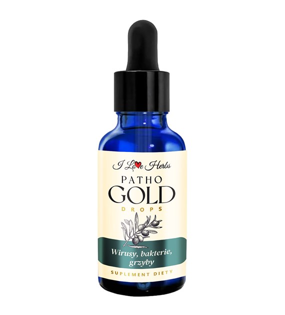 I LOVE HERRBS - PATHO Gold Drops WIRUSY, BAKTERIE, GRZYBY (50 ml)