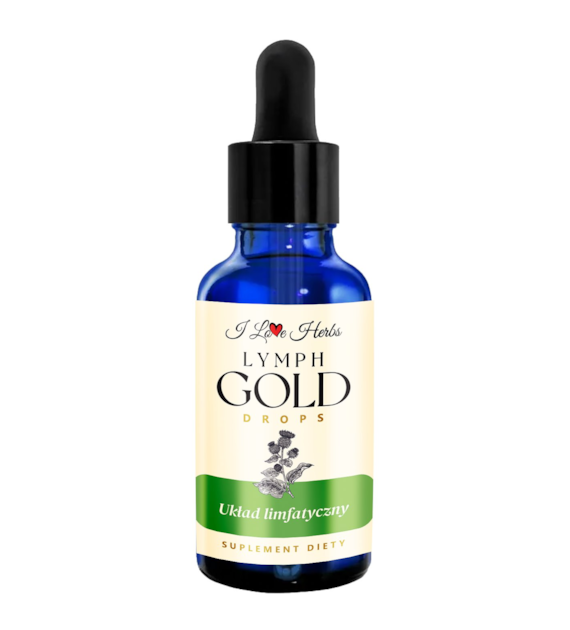 I LOVE HERRBS - LYMPH Gold Drops UKŁAD LIMFATYCZNY (50 ml)