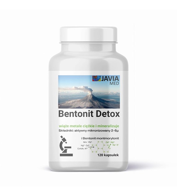 JAVIA Bentonit (120 kaps.)