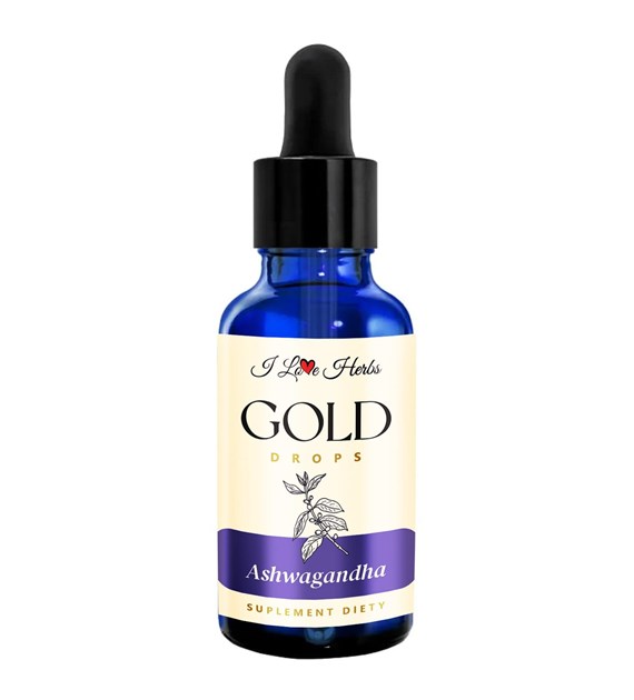 I LOVE HERRBS - Ashwagandha Krople Ziołowe 1:1 (50 ml)