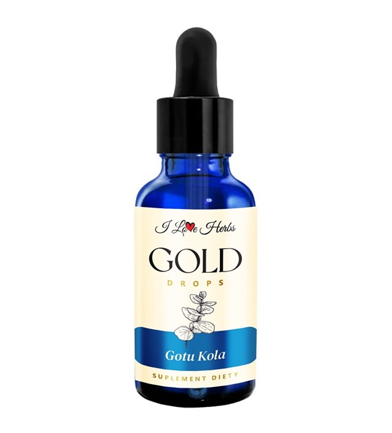 I LOVE HERRBS - Gotu Kola Krople Ziołowe 1:1 (50 ml)