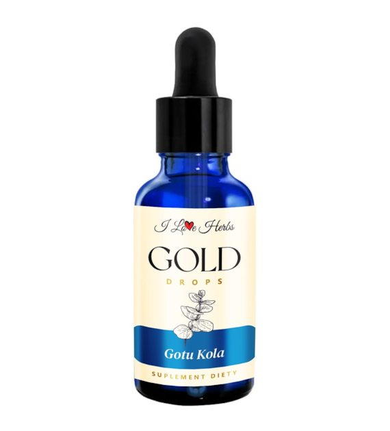 I LOVE HERRBS - Gotu Kola Krople Ziołowe 1:1 (50 ml)