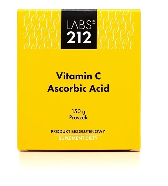 LABS212 Vitamin C - Ascorbic acid, Powder (150 g / 5,291 oz.)