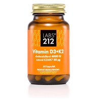 LABS212 Vitamin D3, 4000 IU, 100 mcg + K2 (60 caps)