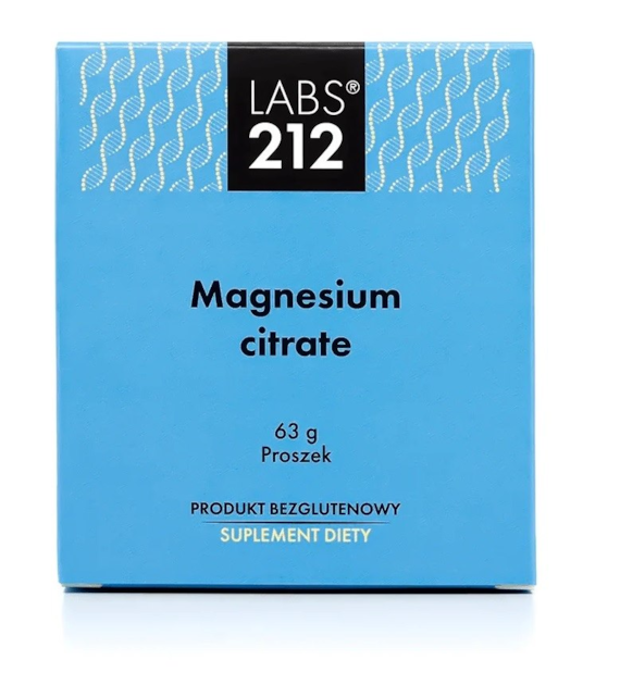 LABS212 Magnesium Citrate - Cytrynian magnezu (63 g)