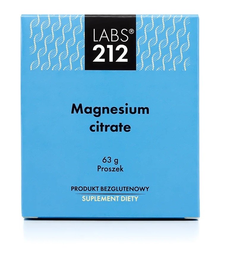 LABS212 Magnesium Citrate - Cytrynian magnezu (63 g)